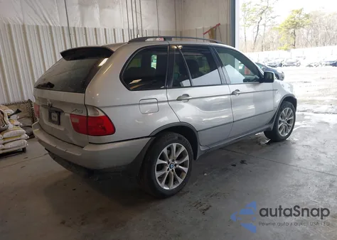 2001 BMW X5 3.0 из США, поврежденный, VIN WBAFA53501LM65063
